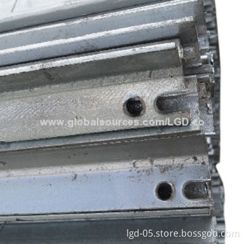 Blank painted or galvanized star piket